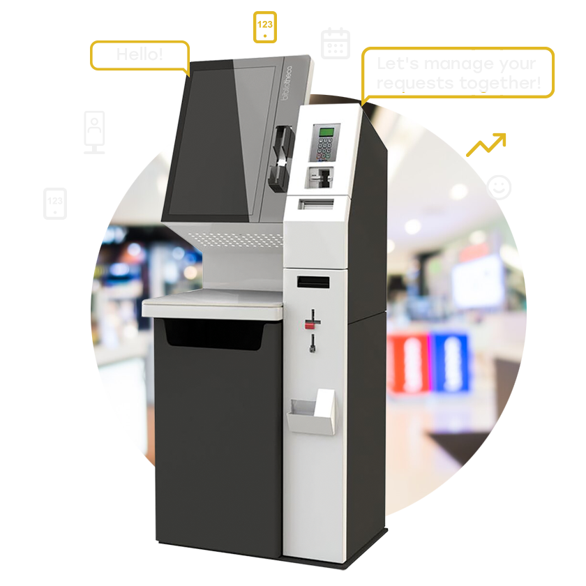 XIPHIAS Banking Kiosk for self-service branch digitization