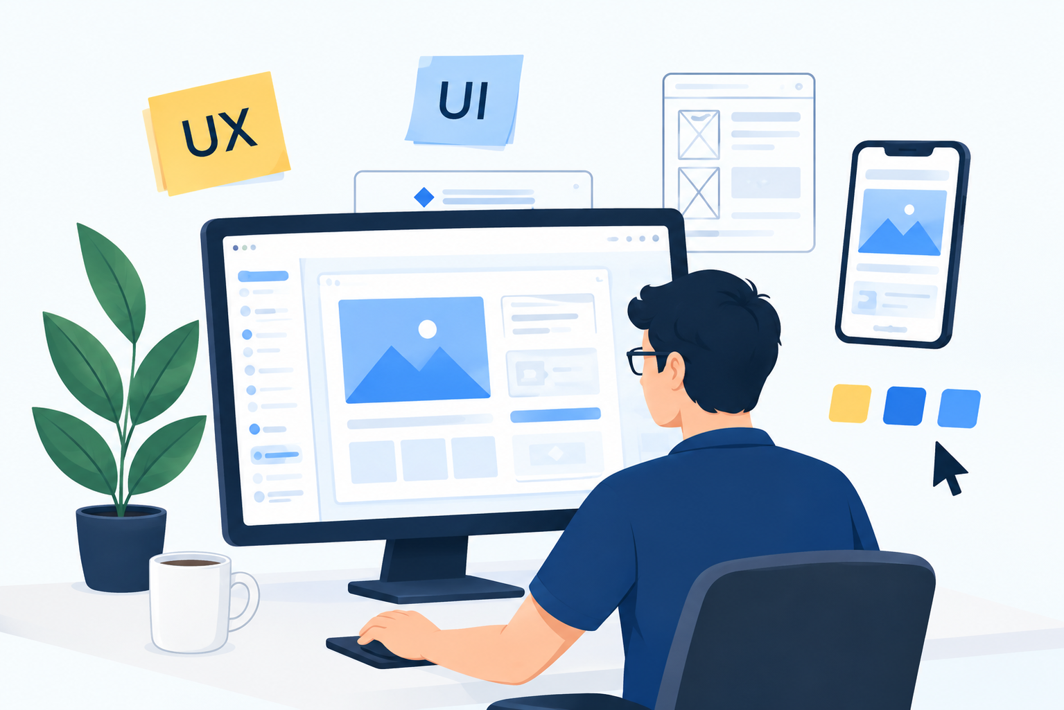 UI/UX kiosk designing software for intuitive self-service experiences.