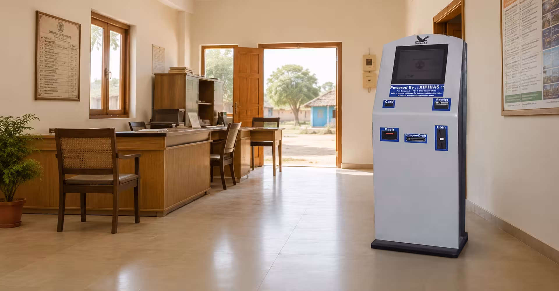 XIPHIAS E-Governance Kiosk for government digital service delivery