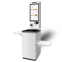 Interactive retail kiosk for browsing catalogues, checking prices and viewing promotions