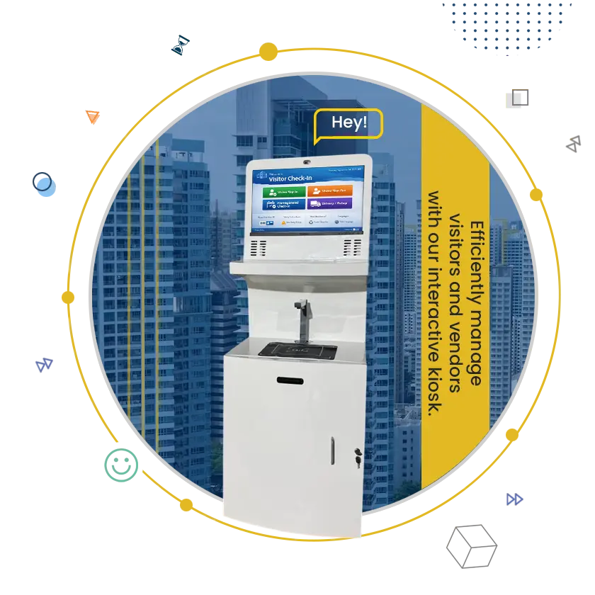 Visitor & Vendor Management Touch Screen Kiosk