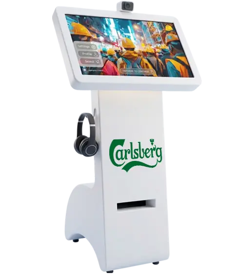 Self-service Safety Training Kiosk for seamless employee onboarding and regulatory compliance training.