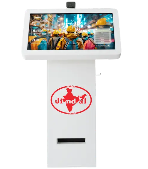 Digital Safety Training Kiosk enabling paperless employee onboarding and EHS training.