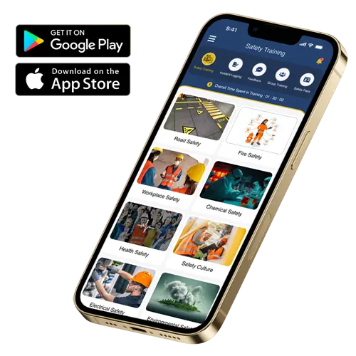 Mobile Learning Anywhere safety training mobile app
