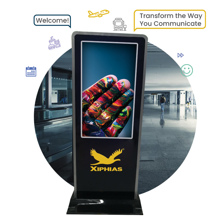 Digital Sinage Kiosk Xiphias